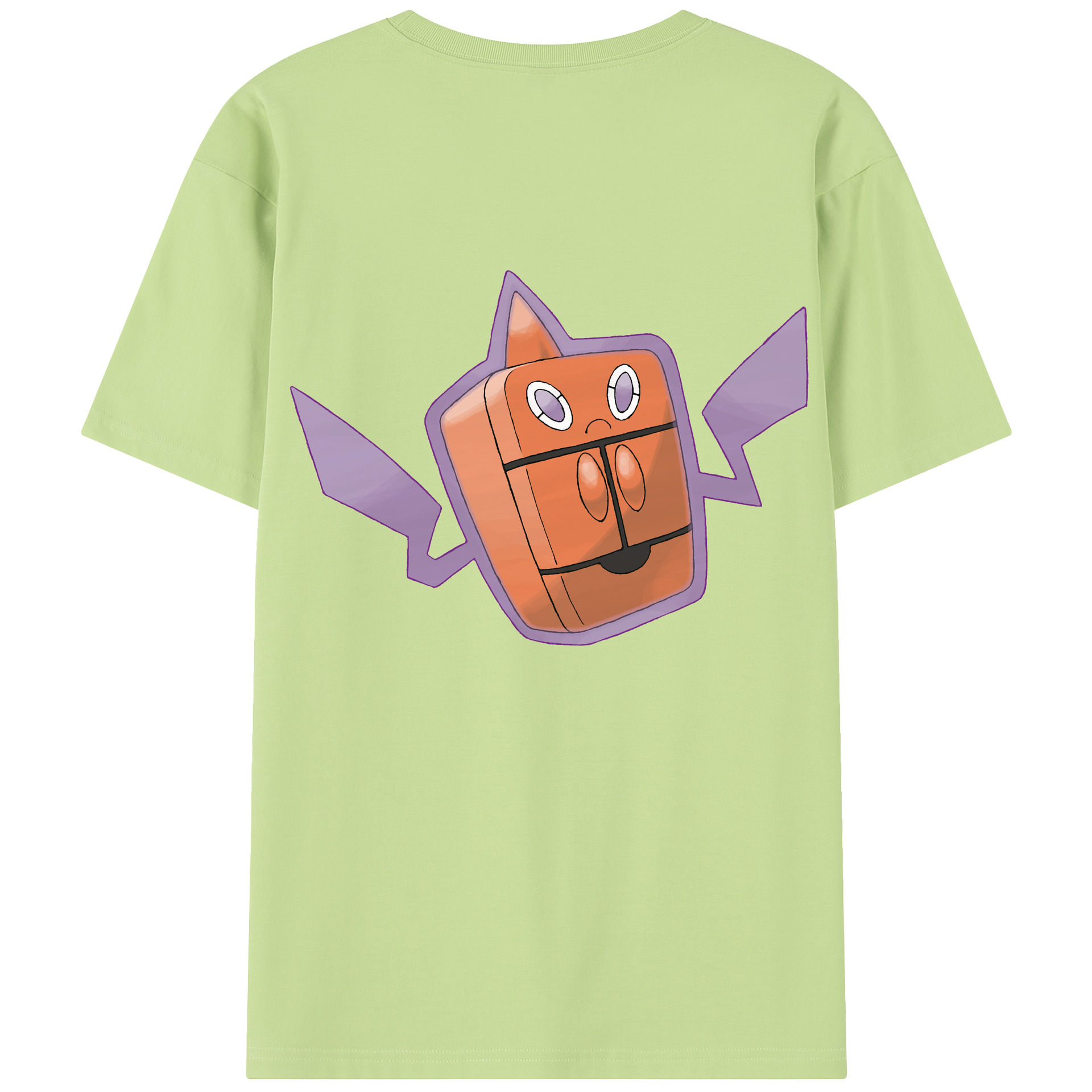 （画像用） ポケットモンスター Pokémon 綿100％半袖Tシャツ（背面プリント）